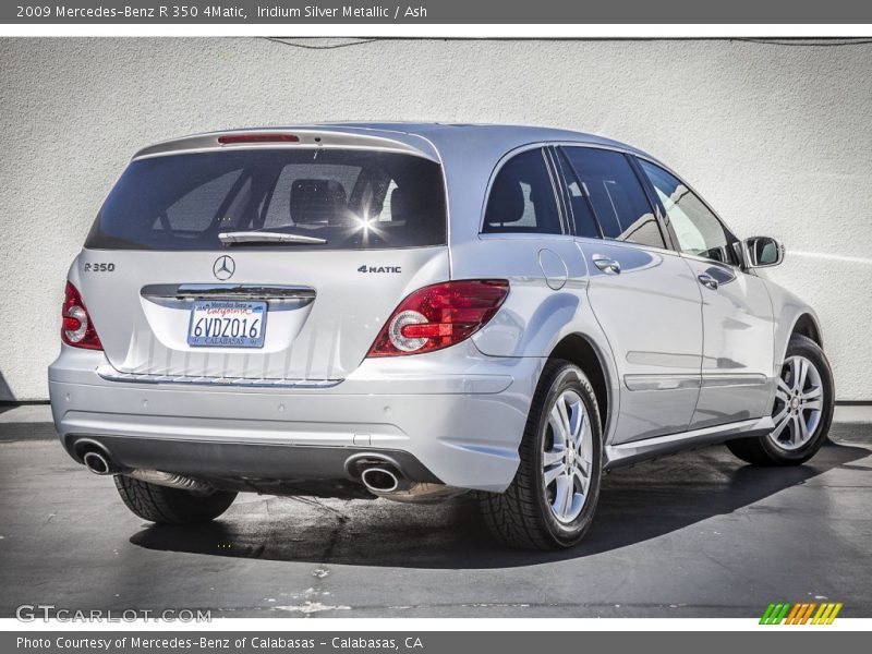 Iridium Silver Metallic / Ash 2009 Mercedes-Benz R 350 4Matic