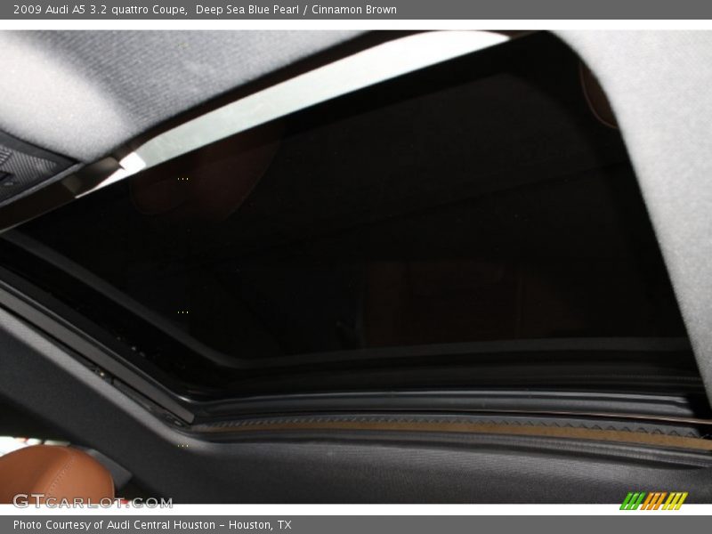 Deep Sea Blue Pearl / Cinnamon Brown 2009 Audi A5 3.2 quattro Coupe