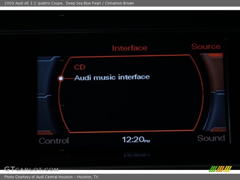 Deep Sea Blue Pearl / Cinnamon Brown 2009 Audi A5 3.2 quattro Coupe