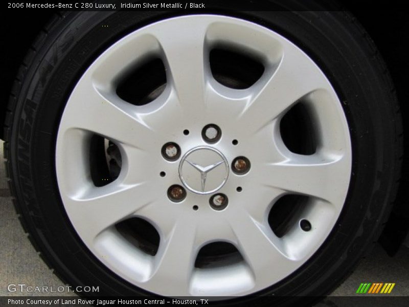 Iridium Silver Metallic / Black 2006 Mercedes-Benz C 280 Luxury