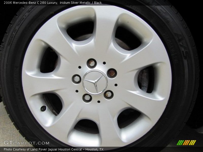 Iridium Silver Metallic / Black 2006 Mercedes-Benz C 280 Luxury