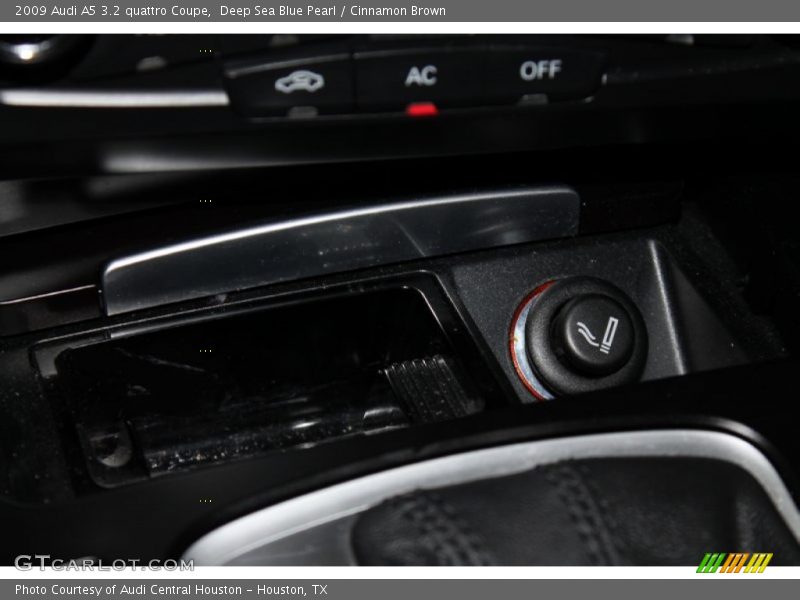 Deep Sea Blue Pearl / Cinnamon Brown 2009 Audi A5 3.2 quattro Coupe