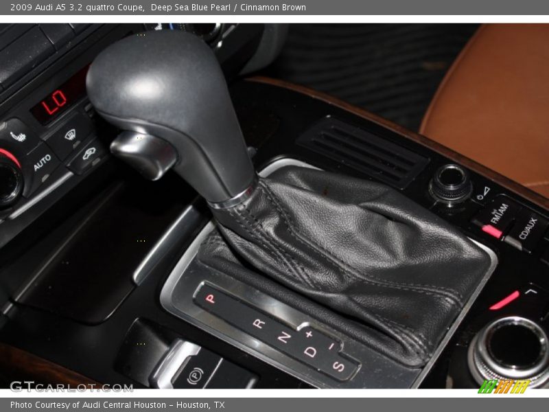 Deep Sea Blue Pearl / Cinnamon Brown 2009 Audi A5 3.2 quattro Coupe