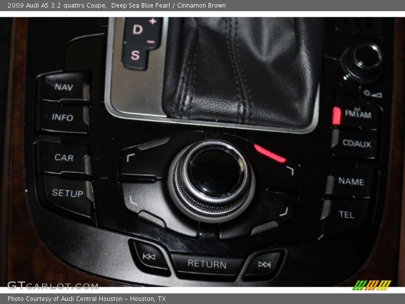 Deep Sea Blue Pearl / Cinnamon Brown 2009 Audi A5 3.2 quattro Coupe