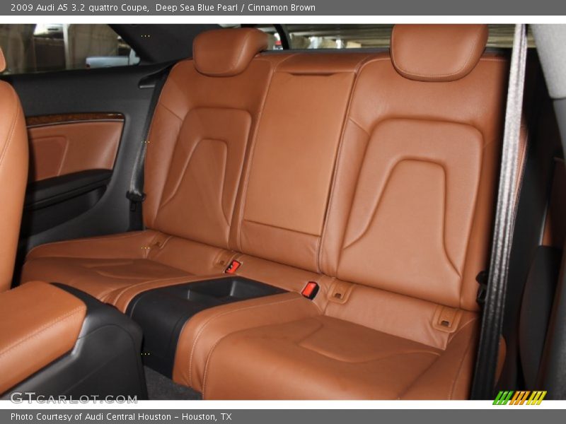 Deep Sea Blue Pearl / Cinnamon Brown 2009 Audi A5 3.2 quattro Coupe