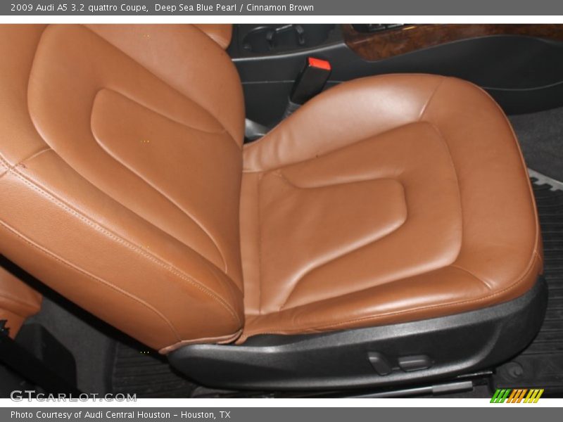 Deep Sea Blue Pearl / Cinnamon Brown 2009 Audi A5 3.2 quattro Coupe