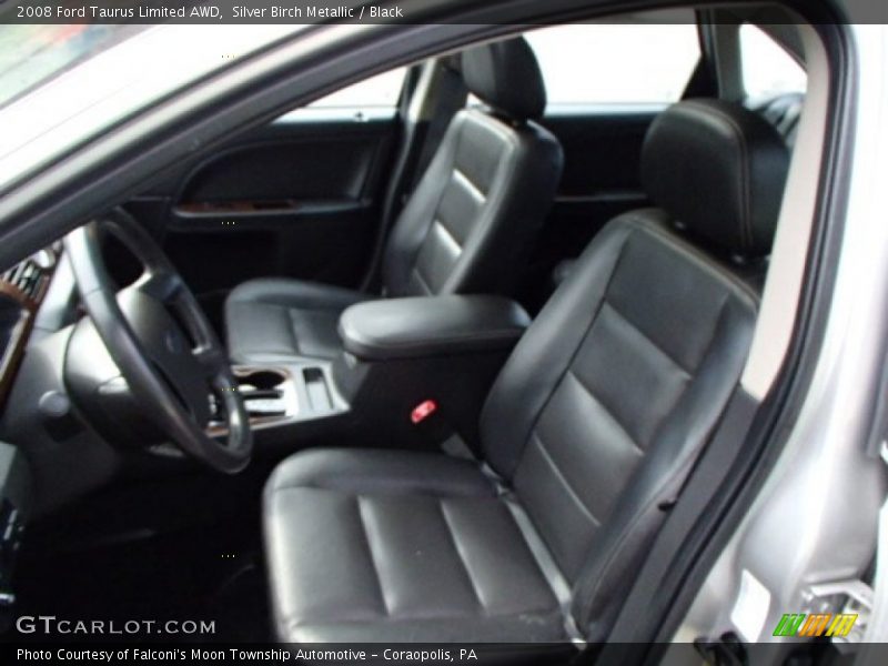 Silver Birch Metallic / Black 2008 Ford Taurus Limited AWD