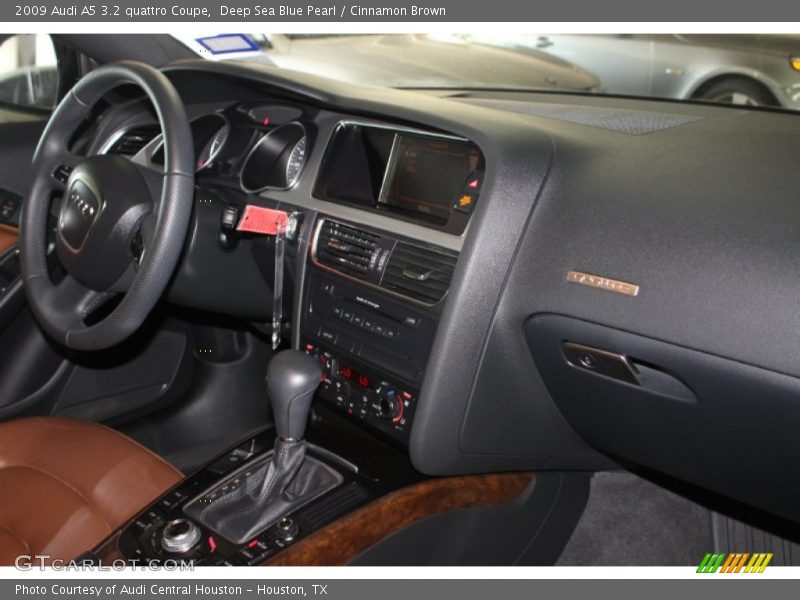 Deep Sea Blue Pearl / Cinnamon Brown 2009 Audi A5 3.2 quattro Coupe