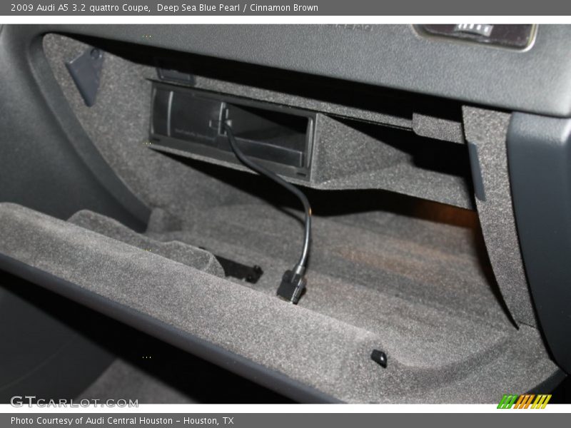 Deep Sea Blue Pearl / Cinnamon Brown 2009 Audi A5 3.2 quattro Coupe