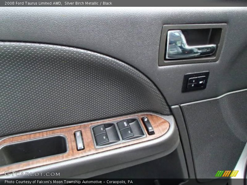 Silver Birch Metallic / Black 2008 Ford Taurus Limited AWD
