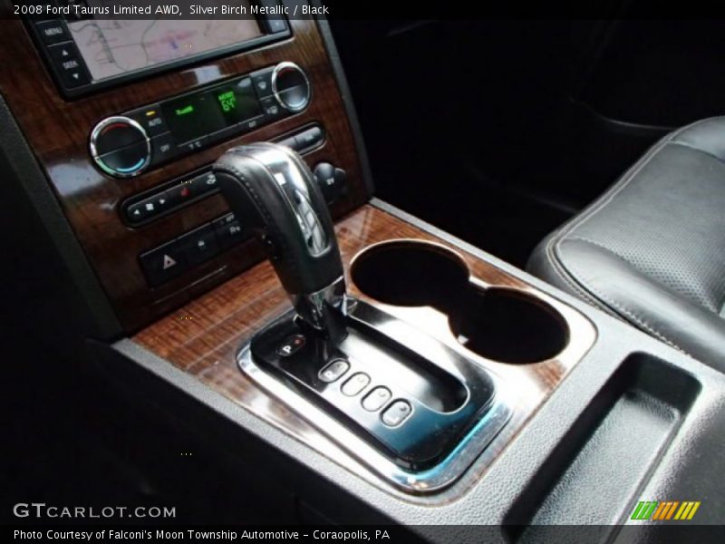 Silver Birch Metallic / Black 2008 Ford Taurus Limited AWD
