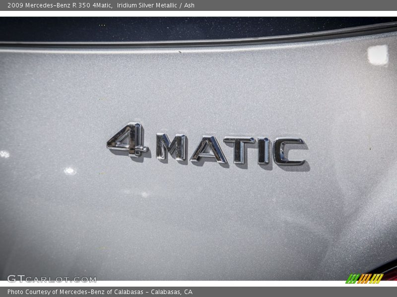 Iridium Silver Metallic / Ash 2009 Mercedes-Benz R 350 4Matic