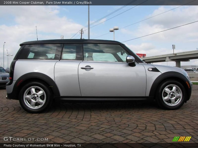 Pure Silver Metallic / Grey/Black 2008 Mini Cooper Clubman