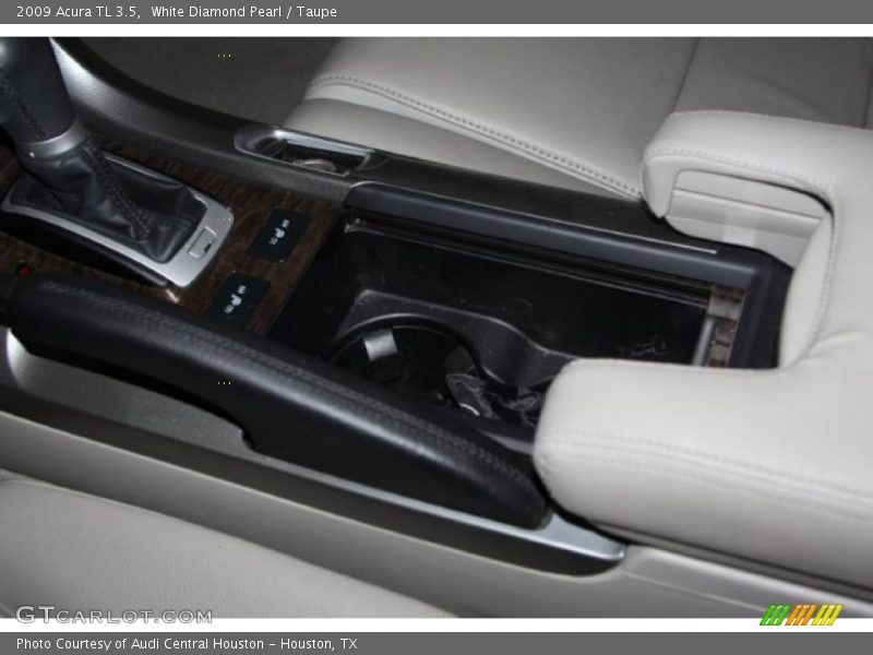 White Diamond Pearl / Taupe 2009 Acura TL 3.5