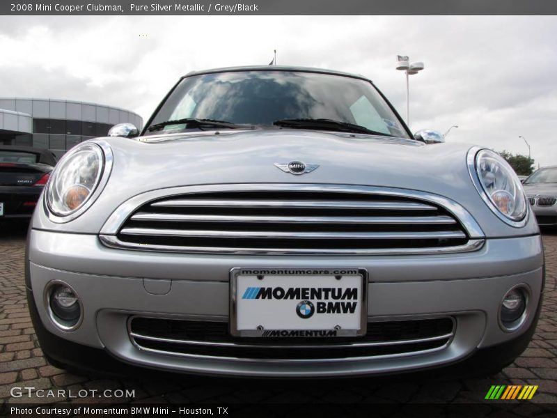 Pure Silver Metallic / Grey/Black 2008 Mini Cooper Clubman