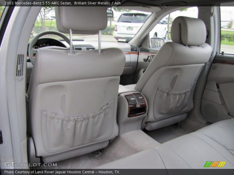 Brilliant Silver Metallic / Ash 2003 Mercedes-Benz S 55 AMG Sedan