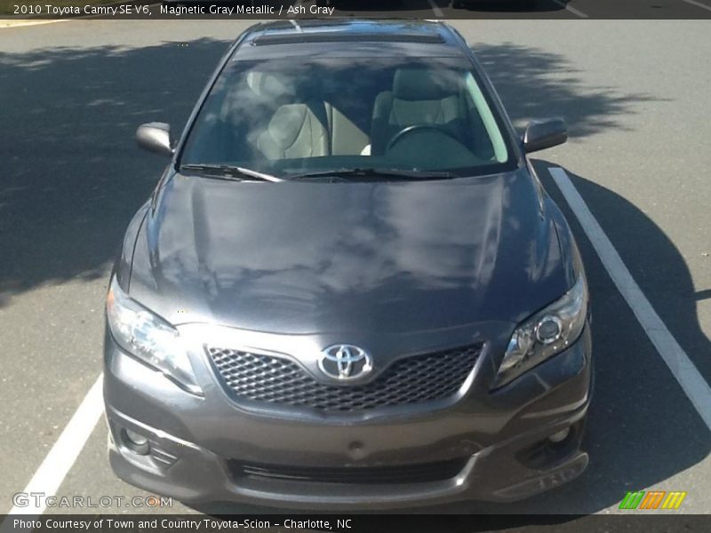 Magnetic Gray Metallic / Ash Gray 2010 Toyota Camry SE V6