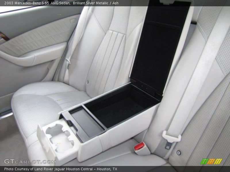Brilliant Silver Metallic / Ash 2003 Mercedes-Benz S 55 AMG Sedan
