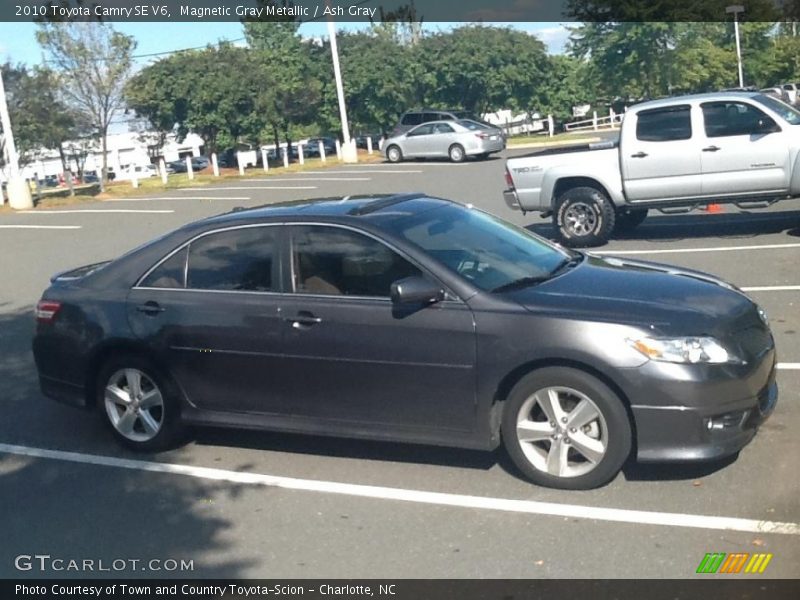 Magnetic Gray Metallic / Ash Gray 2010 Toyota Camry SE V6