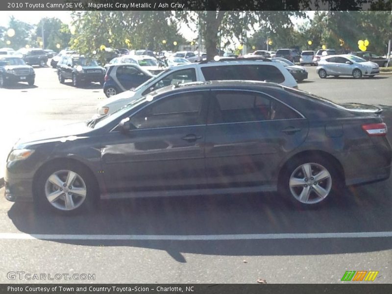 Magnetic Gray Metallic / Ash Gray 2010 Toyota Camry SE V6