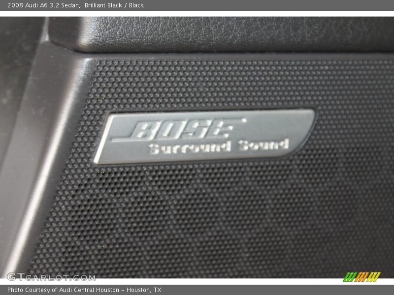 Brilliant Black / Black 2008 Audi A6 3.2 Sedan