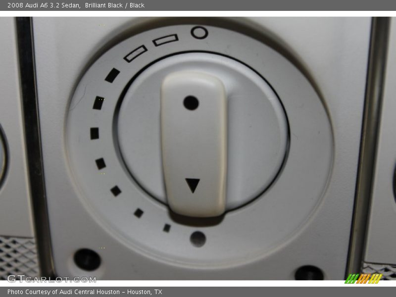 Brilliant Black / Black 2008 Audi A6 3.2 Sedan