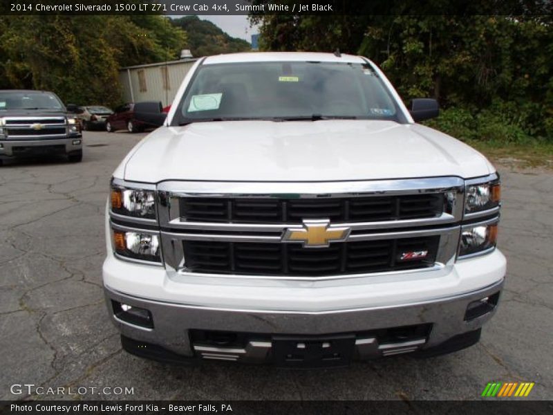 Summit White / Jet Black 2014 Chevrolet Silverado 1500 LT Z71 Crew Cab 4x4