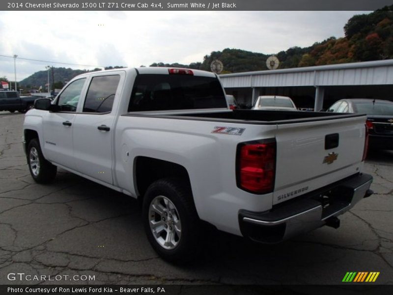 Summit White / Jet Black 2014 Chevrolet Silverado 1500 LT Z71 Crew Cab 4x4