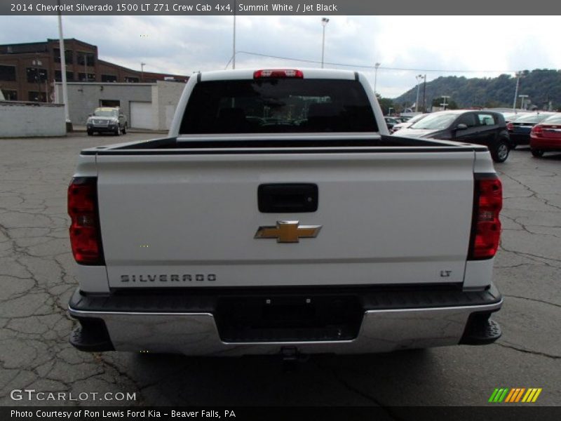Summit White / Jet Black 2014 Chevrolet Silverado 1500 LT Z71 Crew Cab 4x4