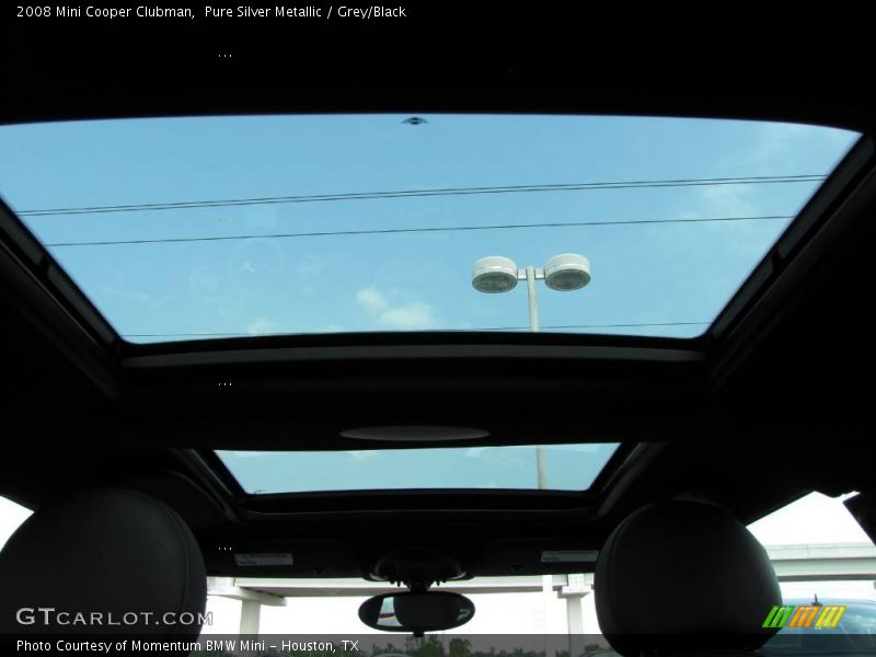 Pure Silver Metallic / Grey/Black 2008 Mini Cooper Clubman