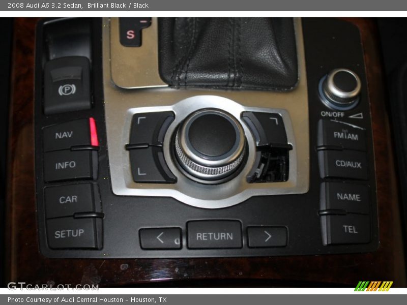 Brilliant Black / Black 2008 Audi A6 3.2 Sedan