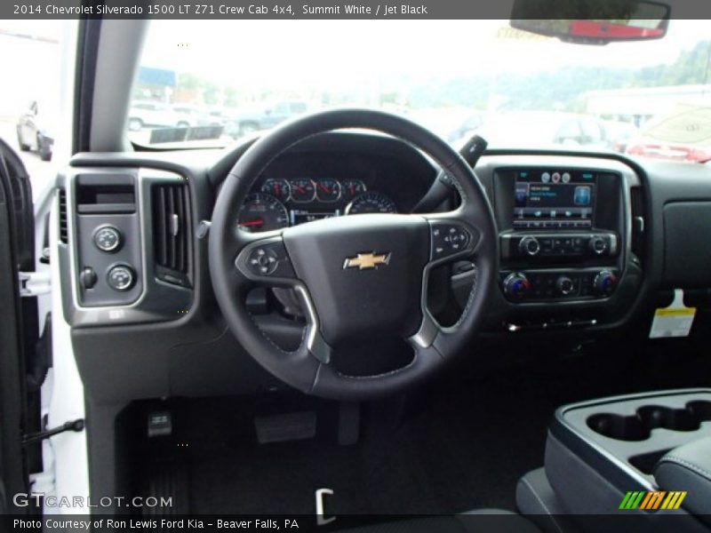 Summit White / Jet Black 2014 Chevrolet Silverado 1500 LT Z71 Crew Cab 4x4