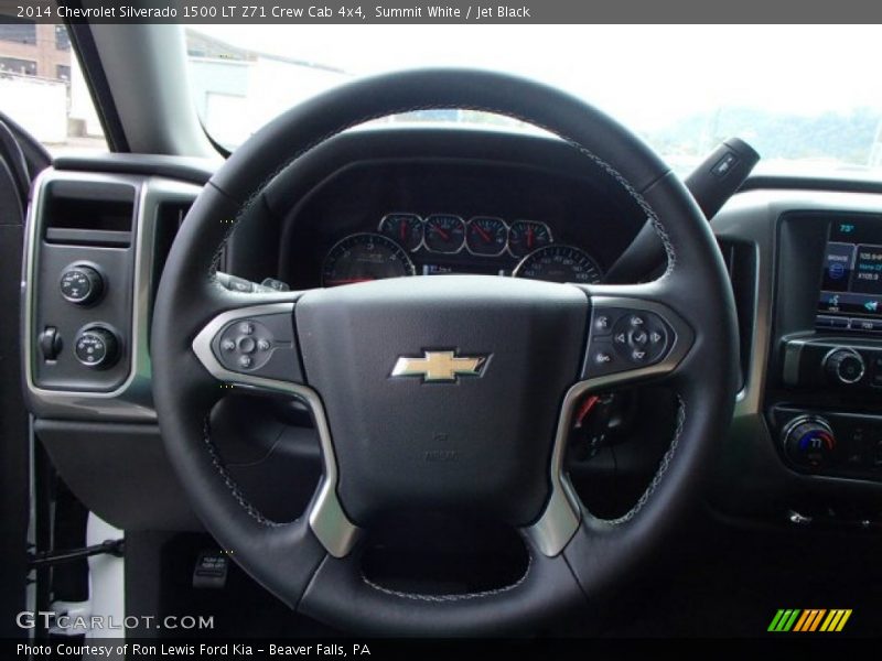 Summit White / Jet Black 2014 Chevrolet Silverado 1500 LT Z71 Crew Cab 4x4