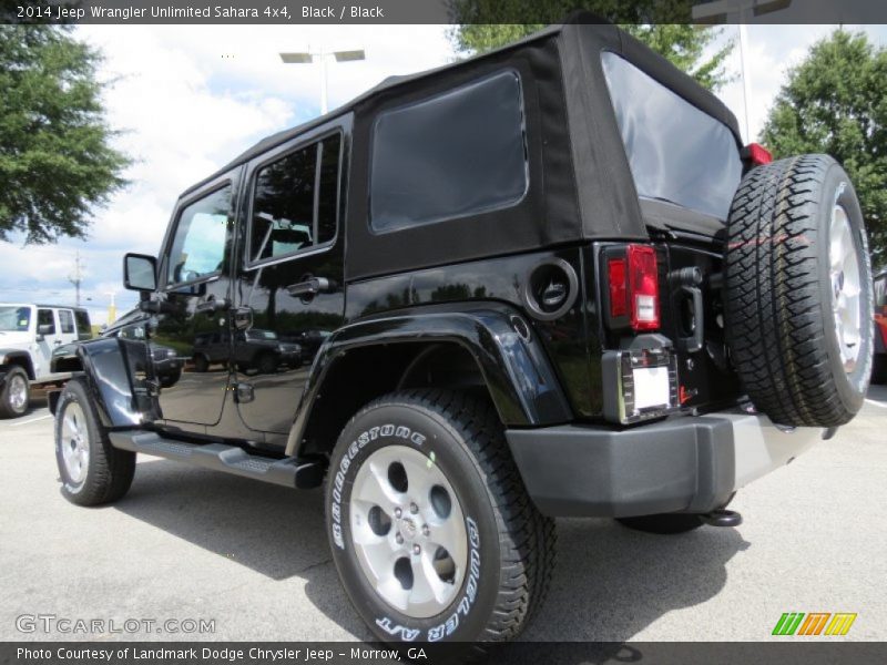 Black / Black 2014 Jeep Wrangler Unlimited Sahara 4x4