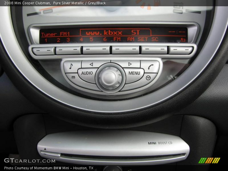 Pure Silver Metallic / Grey/Black 2008 Mini Cooper Clubman