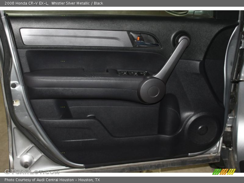Whistler Silver Metallic / Black 2008 Honda CR-V EX-L