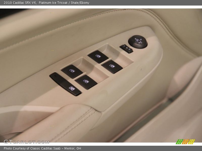 Platinum Ice Tricoat / Shale/Ebony 2010 Cadillac SRX V6