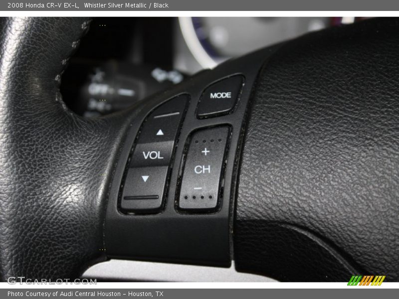 Whistler Silver Metallic / Black 2008 Honda CR-V EX-L
