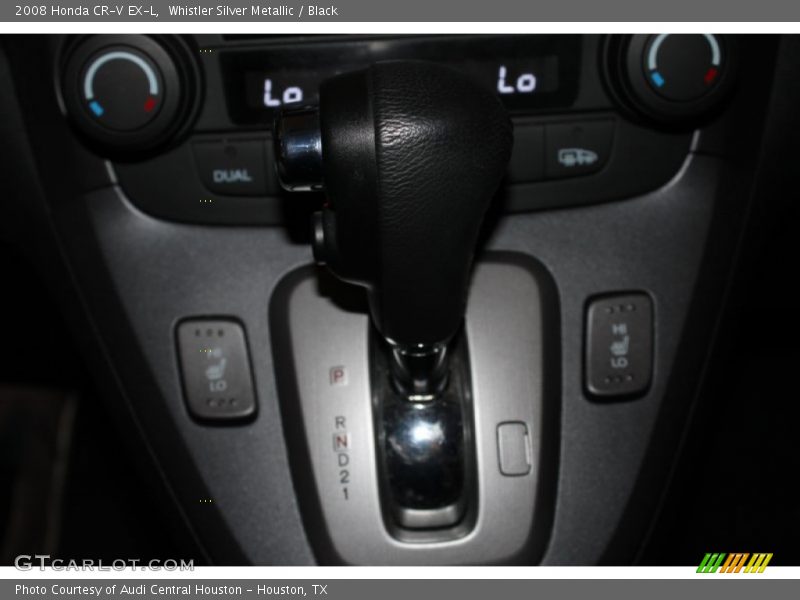 Whistler Silver Metallic / Black 2008 Honda CR-V EX-L