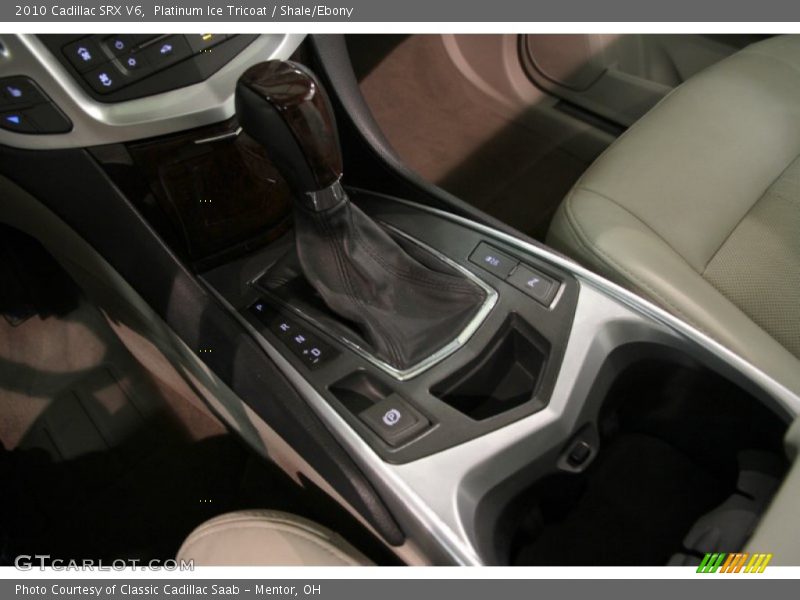 Platinum Ice Tricoat / Shale/Ebony 2010 Cadillac SRX V6