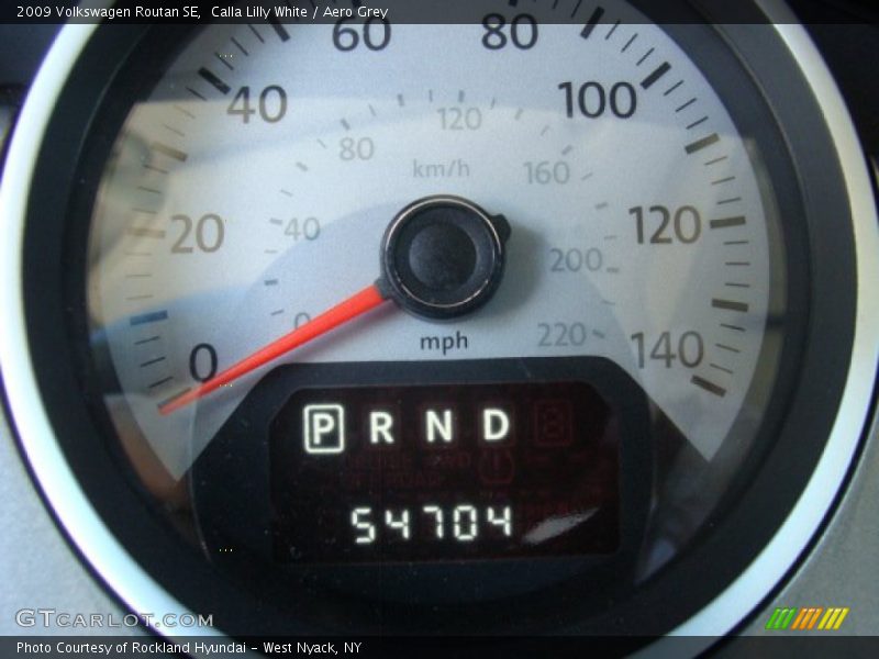 Calla Lilly White / Aero Grey 2009 Volkswagen Routan SE