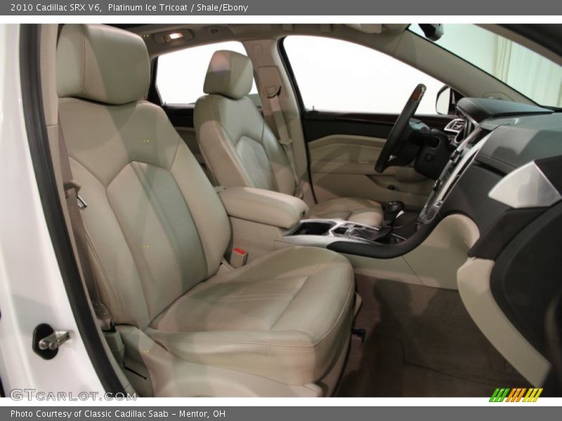 Platinum Ice Tricoat / Shale/Ebony 2010 Cadillac SRX V6