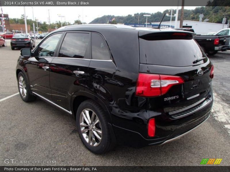 2014 Sorento SX V6 AWD Ebony Black