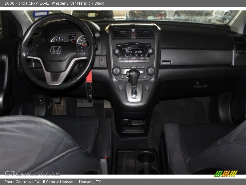 Whistler Silver Metallic / Black 2008 Honda CR-V EX-L