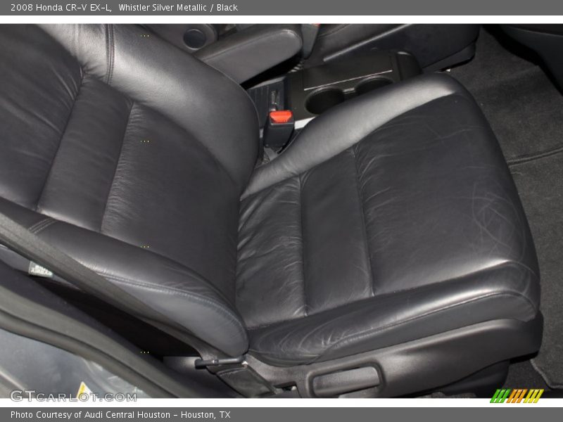 Whistler Silver Metallic / Black 2008 Honda CR-V EX-L
