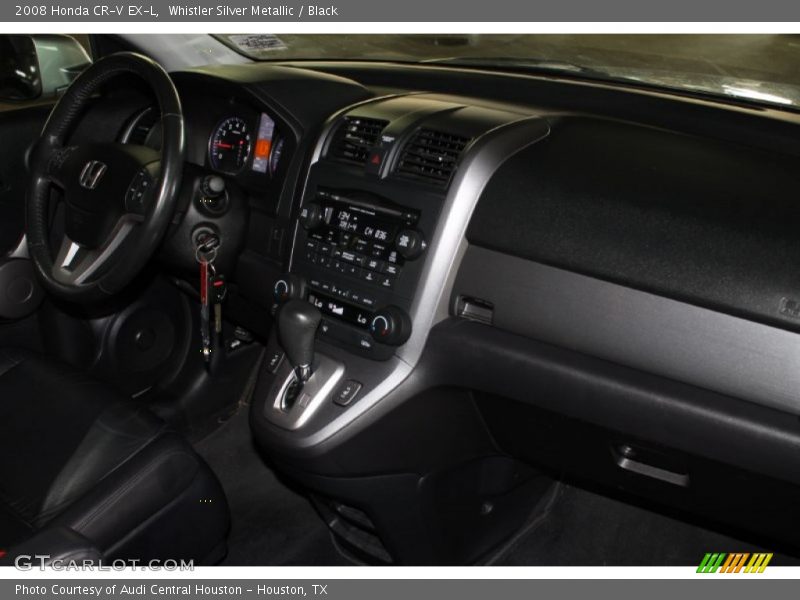 Whistler Silver Metallic / Black 2008 Honda CR-V EX-L