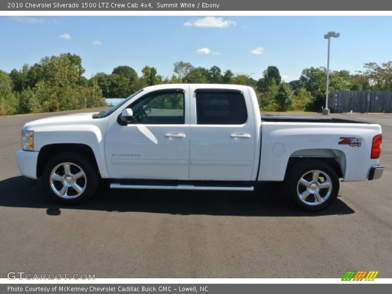 Summit White / Ebony 2010 Chevrolet Silverado 1500 LTZ Crew Cab 4x4