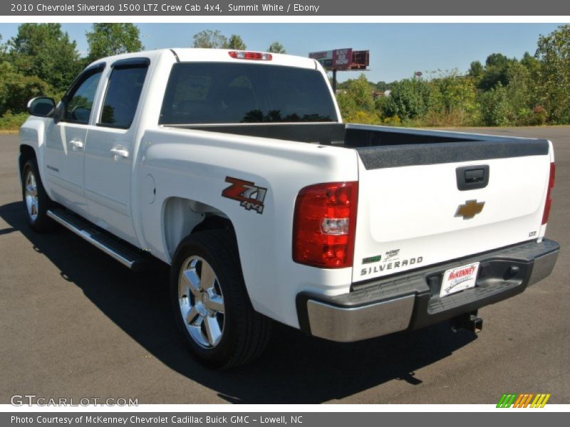Summit White / Ebony 2010 Chevrolet Silverado 1500 LTZ Crew Cab 4x4