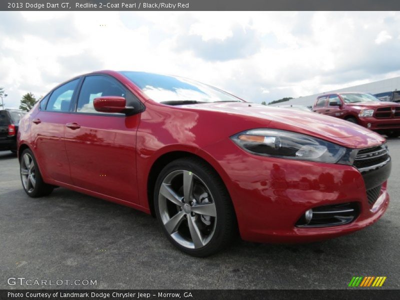 Redline 2-Coat Pearl / Black/Ruby Red 2013 Dodge Dart GT