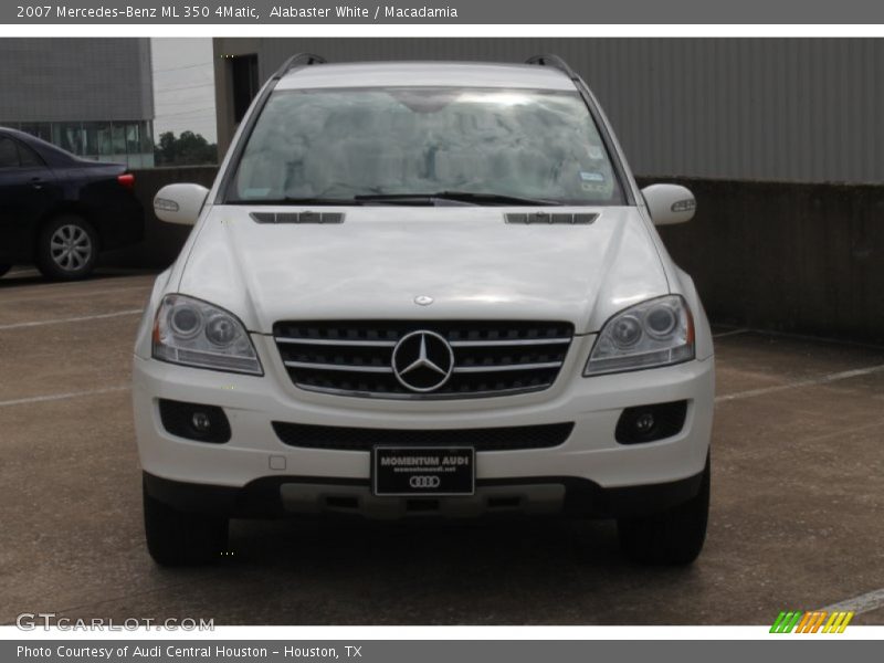 Alabaster White / Macadamia 2007 Mercedes-Benz ML 350 4Matic